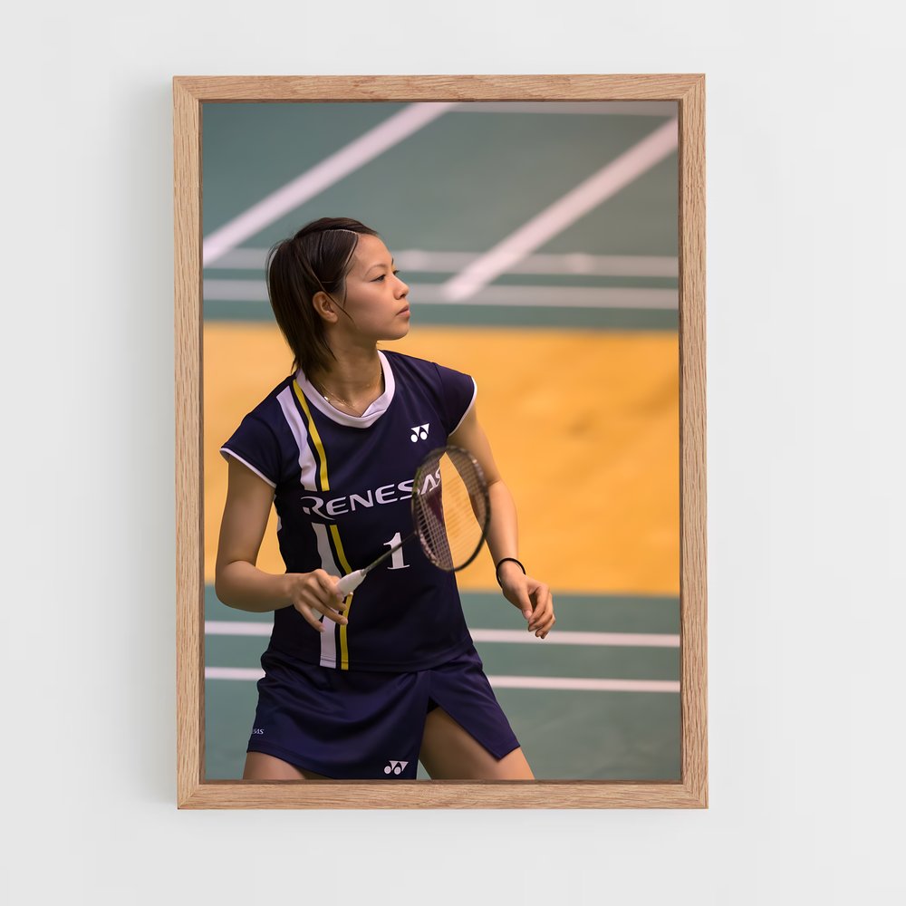 Poster Swing de Rêve – affiche Badminton (vue 4)